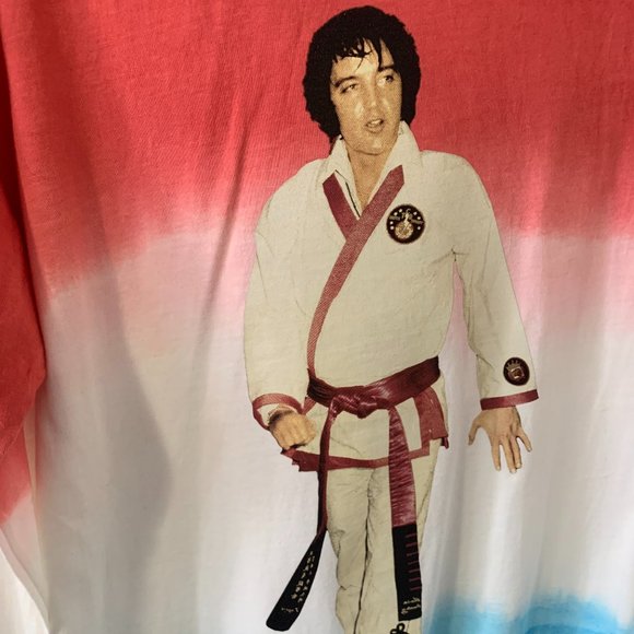 BNWT ALCHEMIST "GRACELAND" KARATE ELVIS TSHIRT - Picture 2 of 6
